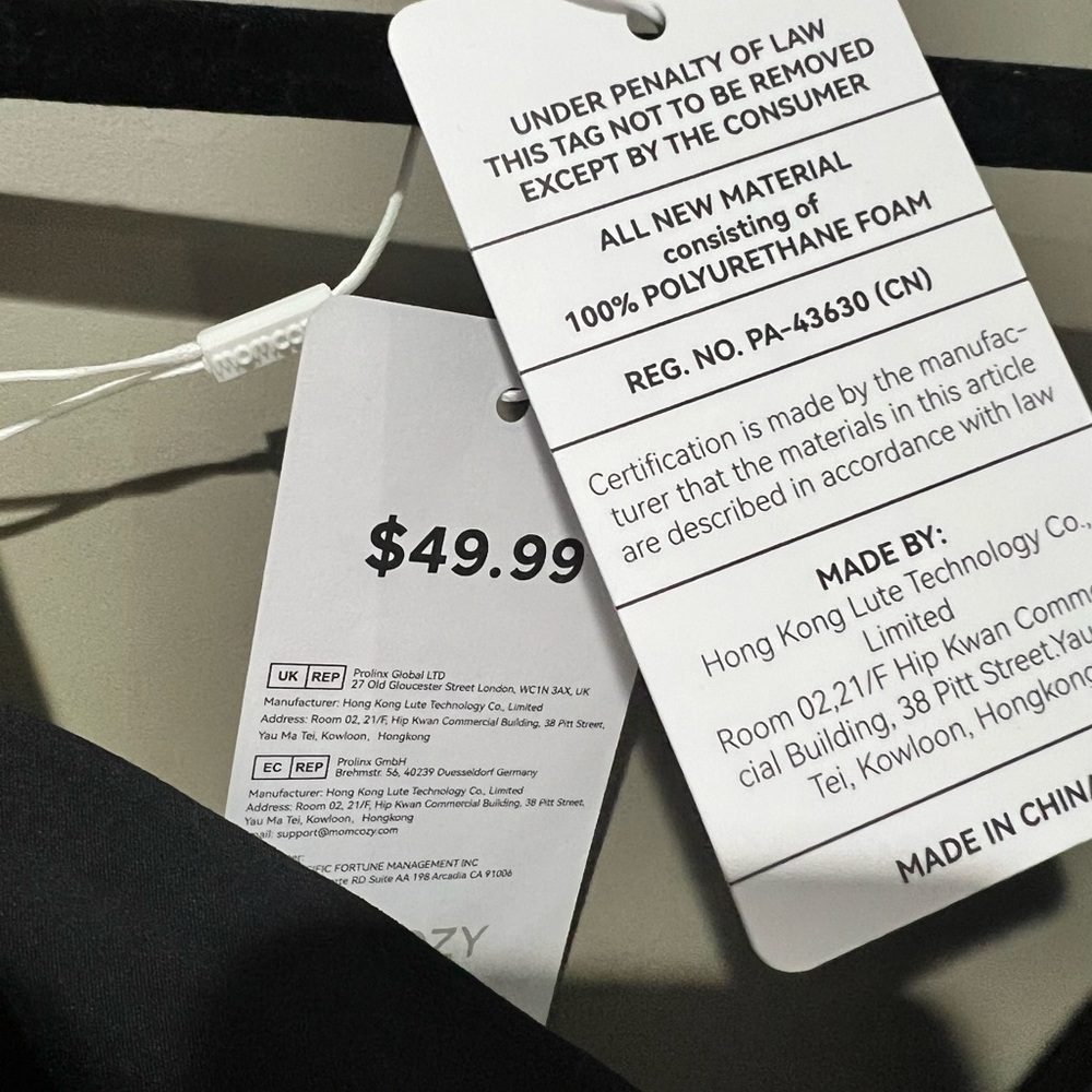 Momcozy 2XL Black Nursing Bra - Picture 6 of 7